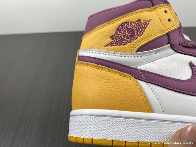 Official Maikesneakers Air 555088-706 1 High Jordan Brotherhood OG 0813